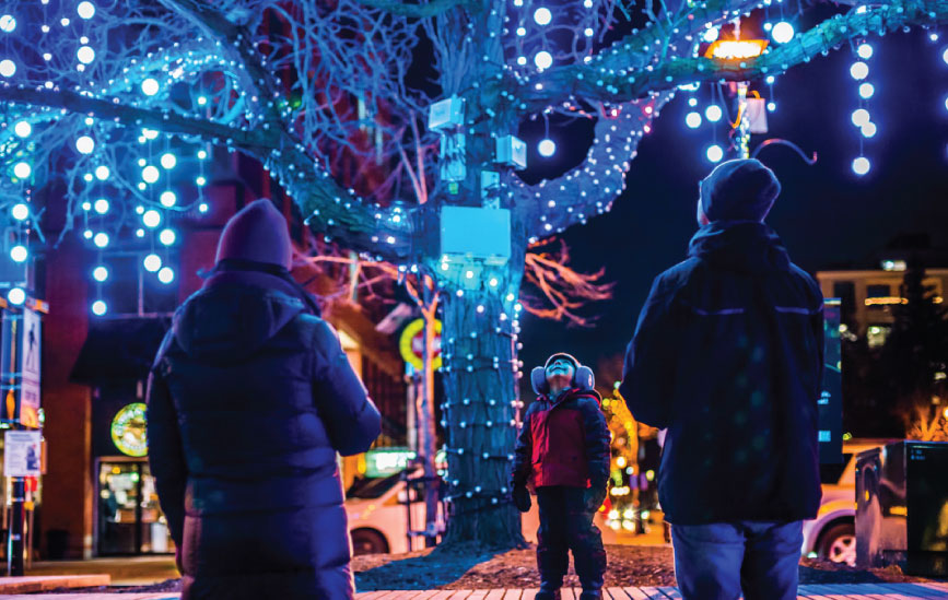 Bright Nights Return to Burlington Downtown