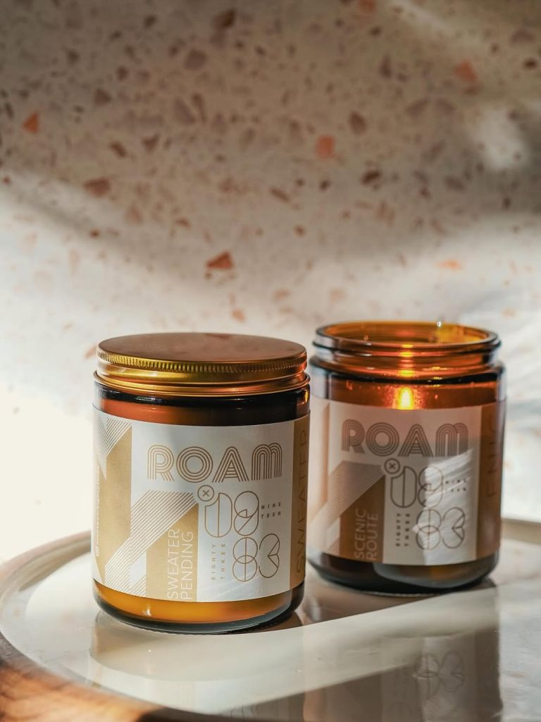 fall decor ideas: candles